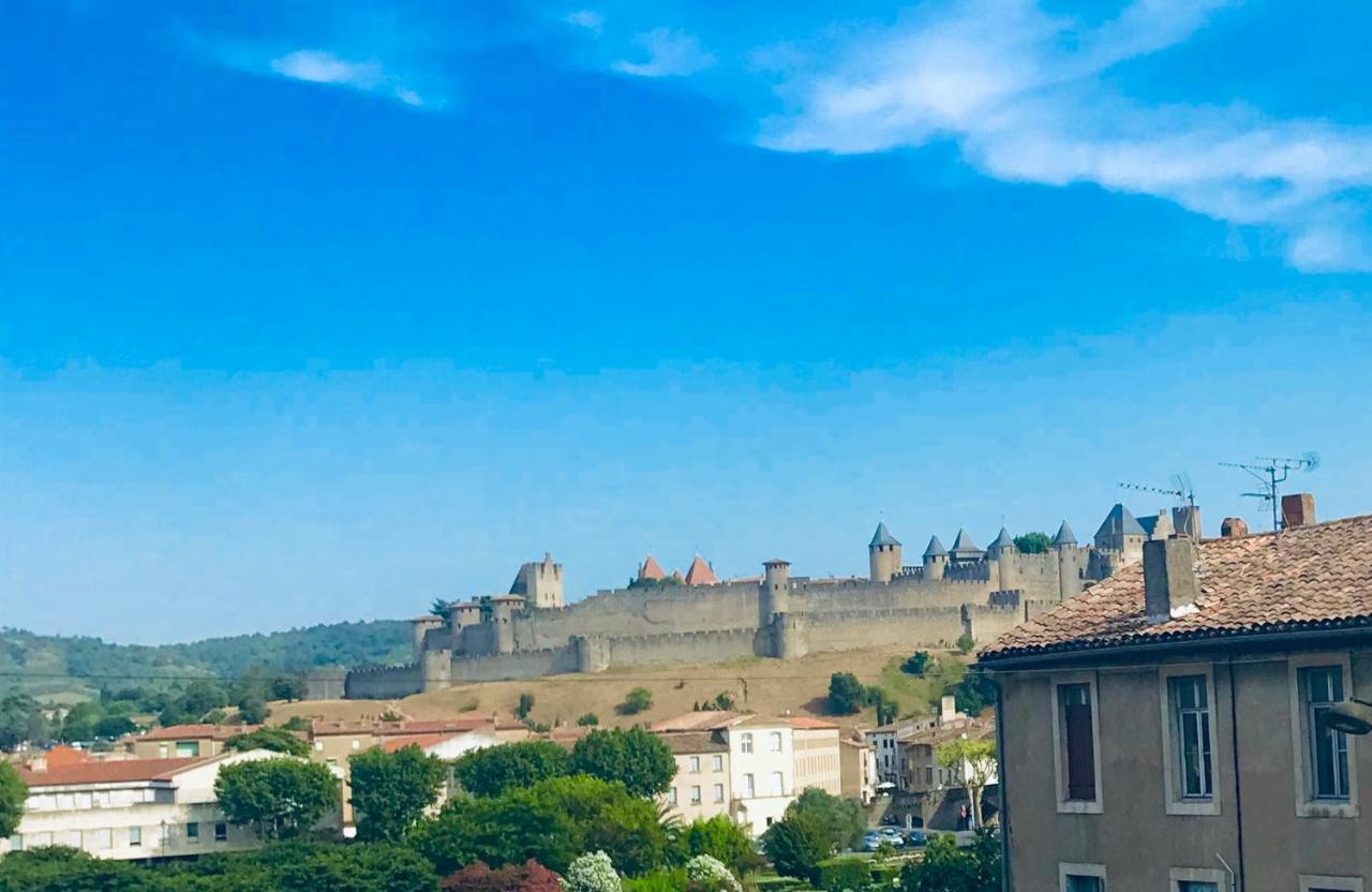 T2 Cocooning Vue Panoramique Cite Apartment Carcassonne Luaran gambar